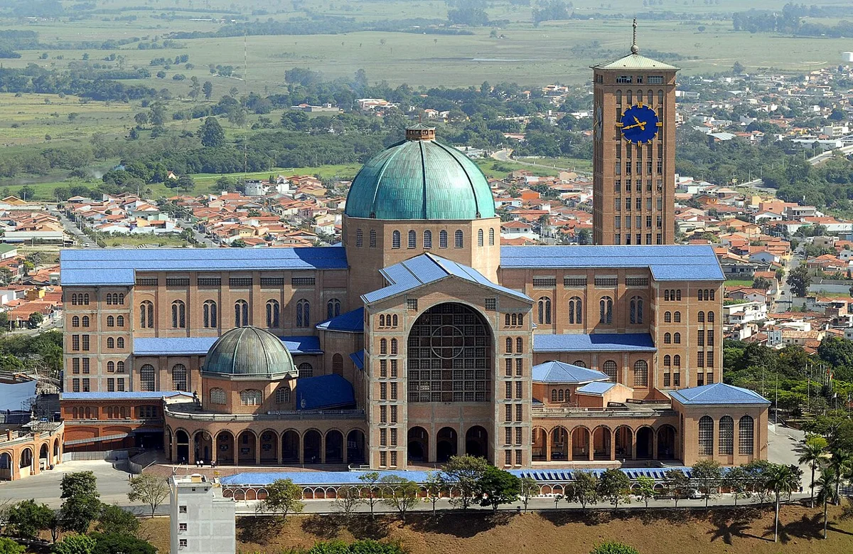 Basílica de Nossa Senhora Aparecida, em Aparecida (SP)