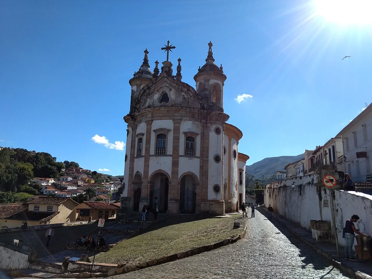 Igreja de Nossa Senhora do Rosário em Ouro Preto (MG)