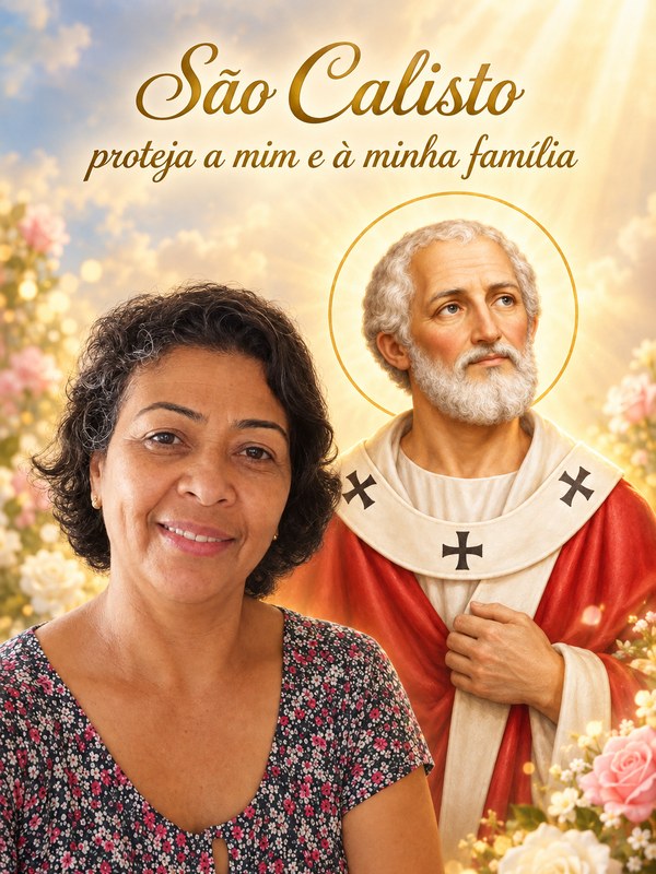 Exemplo: montagem pronta com São Calisto I